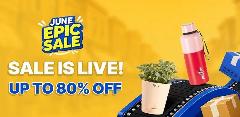 Epic June Sale Upto 80% Off