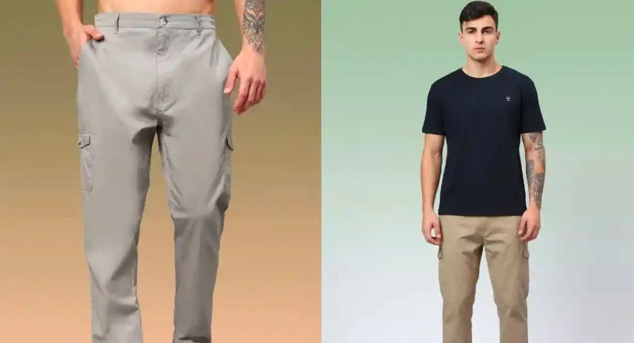 Roadster Cotton Cargos Trousers