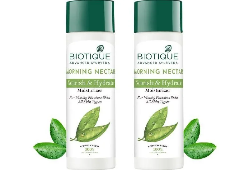 Biotique Morning Nectar Flawless Skin Types, 380ml (190ml x 2)