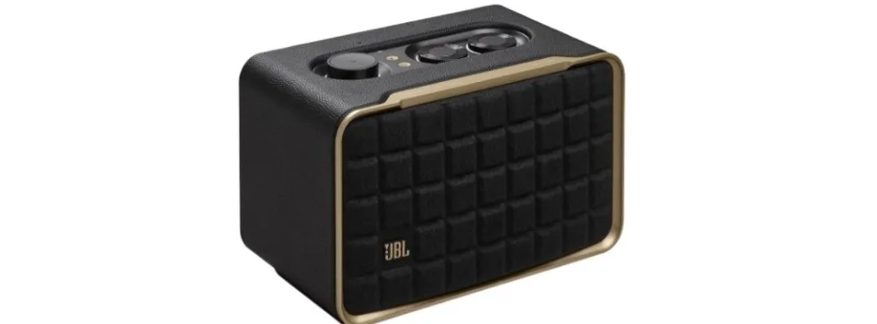 JBL Authentics 200, Smart Home WiFi Speaker and Music Streaming, Voice Assist and Bluetooth Connectivity, Automatic Calibration,