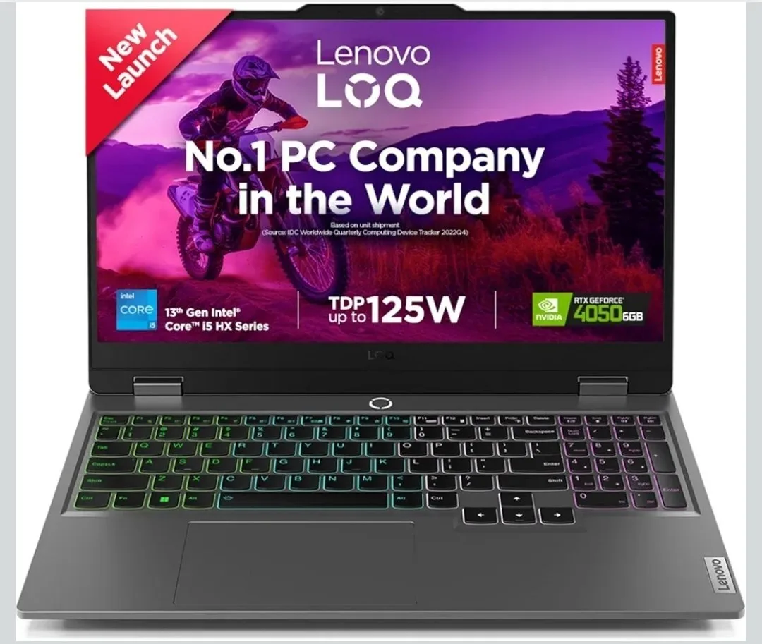 Lenovo LOQ 2024, Intel Core i5 13th Gen Gaming Laptop