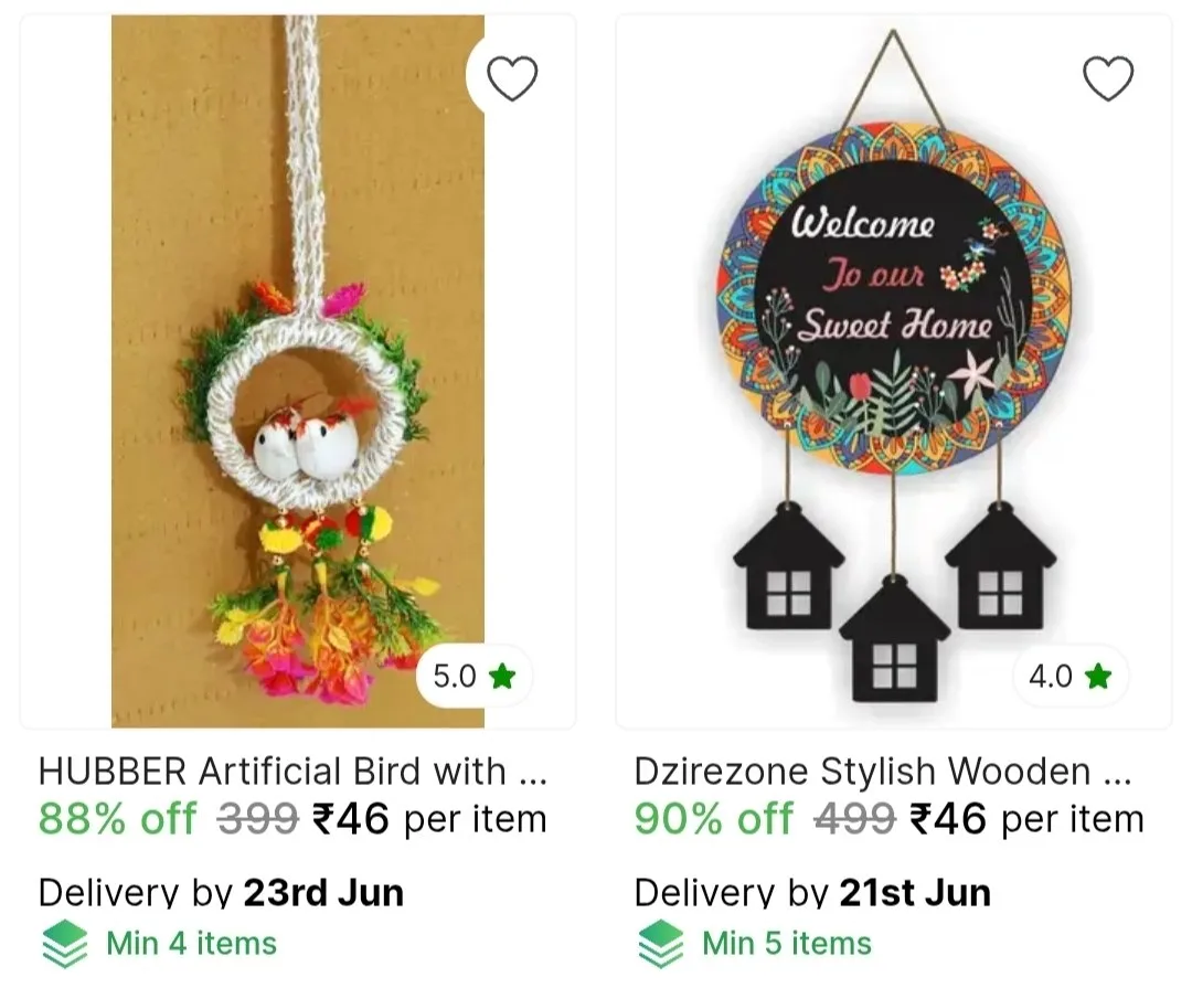Grab: ₹39 Decoration